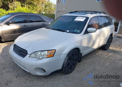 2007 Subaru Outback 2.5I Limited из США, поврежденный, VIN 4S4BP62C777310819